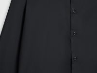 Рубашка из плотной ткани, Черный