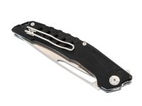 Складной нож Nimo Knives R7 Black, сталь D2, G10