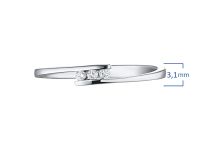 Кольцо из серебра с бриллиантами э0601кц04152500