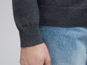 Кардиган с добавлением шерсти