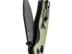 Складной нож Kizer Drop Bear, сталь Nitro-V, рукоять G10/карбон