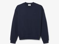 Хлопковый свитшот Lacoste свободного кроя унисекс