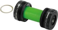 Каретка FSA для систем Hollowtech II 24 мм и кареток T47 68 мм BB-6002 (черный / зеленый)