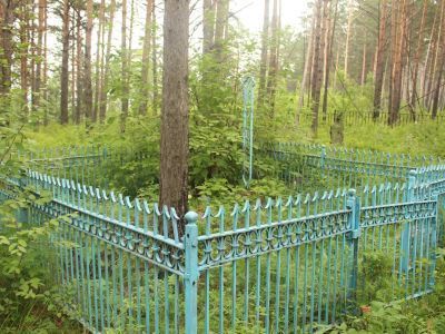 Могила неизвестного партизана, расстрелянного колчаковцами в 1919 г.
