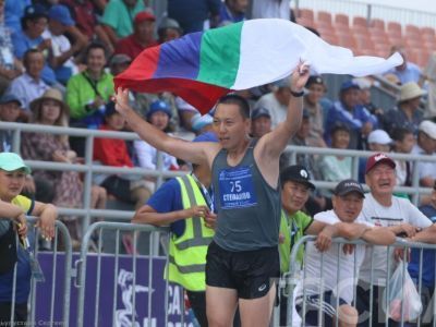 Геннадий Степанов стал первым чемпионом Игр народов Якутии среди ходоков