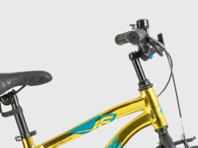 Детский велосипед Novatrack Prime 16 V-brake, год 2020, цвет Желтый