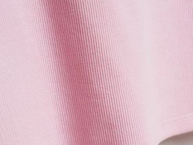 Футболка в рубчик, Розовый