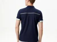 Мужское спортивное поло Lacoste на молнии