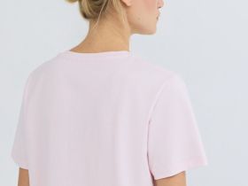 Футболка с принтом, Розовый