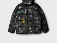 Куртка текстильная с полиуретановым покрытием для девочек