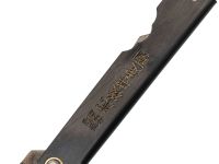 Нож складной Higonokami Nagao Kanekoma, сталь SK-5, японский традиционный, рукоять нержавеющая сталь черная