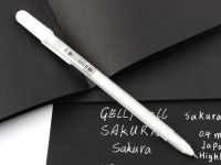 Ручка гелевая GELLY ROLL #05 белая, тонкий стержень