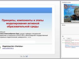 Принципы, компоненты и этапы моделирования активной образовательной среды
