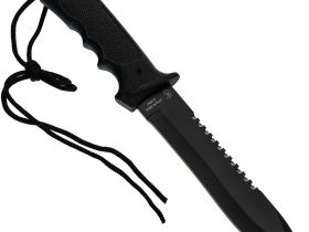 Нож для выживания Морпех, сталь 65х13