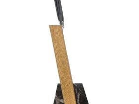 Подставка для поварской тройки магнитная Woodinhome CTK KS045SON-ST, дуб/мрамор