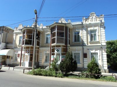 Здание, в котором в 1918 году размещался штаб Красной гвардии Северного Кавказа