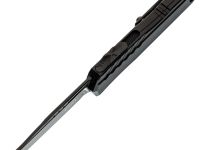 Автоматический нож Microtech Cypher II S/E, сталь M390, рукоять алюминий, черный