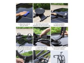 Rockbros Крепление велосипеда Rockbros (36210001001), цвет Черный