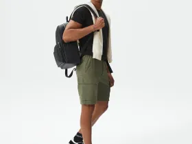 Мужские шорты Lacoste из смеси хлопка и льна