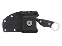 Нож с фиксированным клинком Ruike FS68-B, сталь 14C28N, рукоять G10, черный