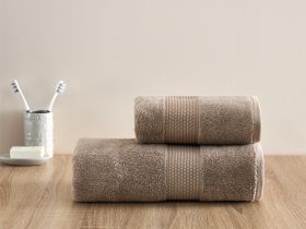 Полотенце махровое Favo, капучино