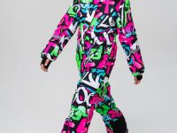 Комбинезон текстильный с полиуретановым покрытием для девочек