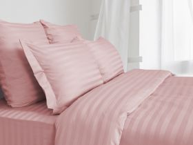 Постельное белье Soft pink, страйп-сатин