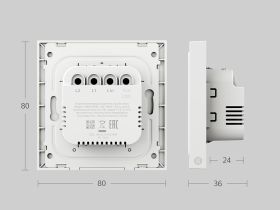Умный выключатель Яндекс Zigbee YNDX-00532 белый