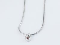 Подвеска из серебра с гранатом э0606пд03155000