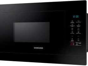 Встраиваемая микроволновая печь Samsung с грилем MG22M8054AK/BW 22 л черный