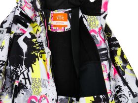 Куртка текстильная с полиуретановым покрытием для девочек