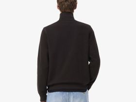 Мужская толстовка Lacoste на молнии с высоким воротом