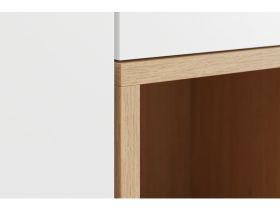 Распашной шкаф Висмар 3-153x240 Белый
