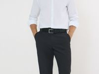 Брюки c микрорисунком, Серый