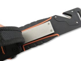 Нож для выживания WithArmour Nightingale Orange, сталь 440C, рукоять пластик