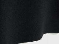 Джемпер с асимметричным вырезом, Черный