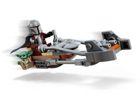 Star Wars 75436 Конструктор Спидер-байк Мандалорца и Грогу