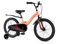 Детский велосипед Maxiscoo Jazz Стандарт 18, год 2025, цвет Черный-Красный