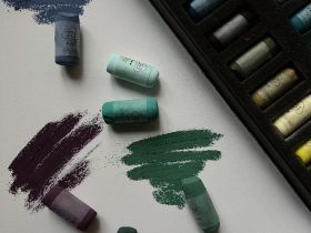 Пастель сухая профессиональная Малевичъ GrafArt Pro, персиковый