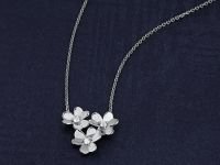 Колье из серебра с бриллиантами э0601кл03185300