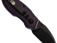 Складной нож Mr.Blade Rexbo Gen.2 blackwash сталь D2, рукоять Violet G10 фиолетовая
