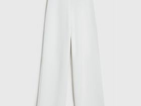 Брюки свободного кроя, Бежевый