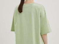 Футболка из хлопка с принтом