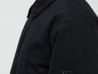 Утепленная куртка с вельветовым воротником