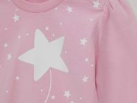 Пижама с длинным рукавом для маленькой девочки