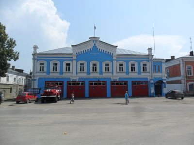 Здание пожарного депо