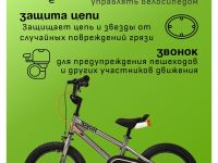 Детский велосипед Royal Baby Freestyle 7th 16, год 2024, цвет Серый