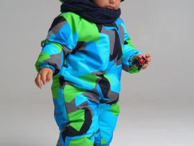 Зимний комбинезон из мембранной ткани для мальчика