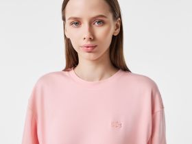 Женская футболка Lacoste стандартного кроя