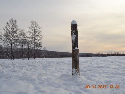 Могила Караванова Федора Егоровича (1885-1922) - члена ВКП(б), уполномоченного Губчека, зверски убитого в январе 1922 г. белобандитами